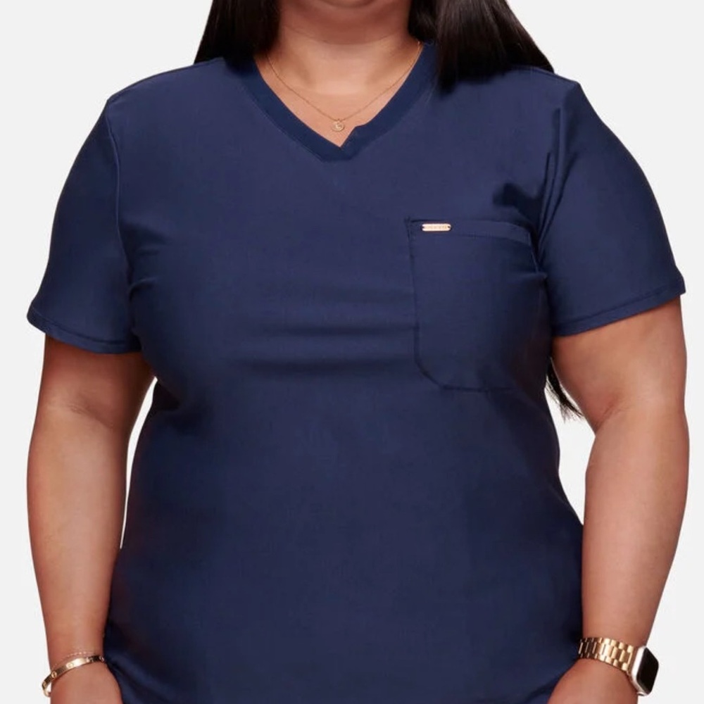 Cherokee Form Women’s Scrub Set Navy Small